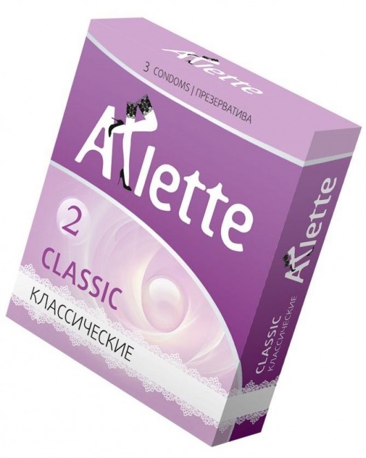 Классические презервативы Arlette Classic - 3 шт. - Arlette - купить с доставкой в Калининграде