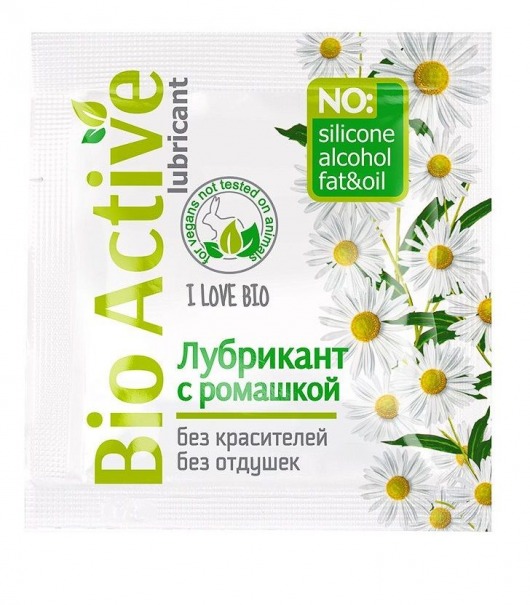 Пробник лубриканта на водной основе Bio Active - 3 гр. - Биоритм - купить с доставкой в Калининграде