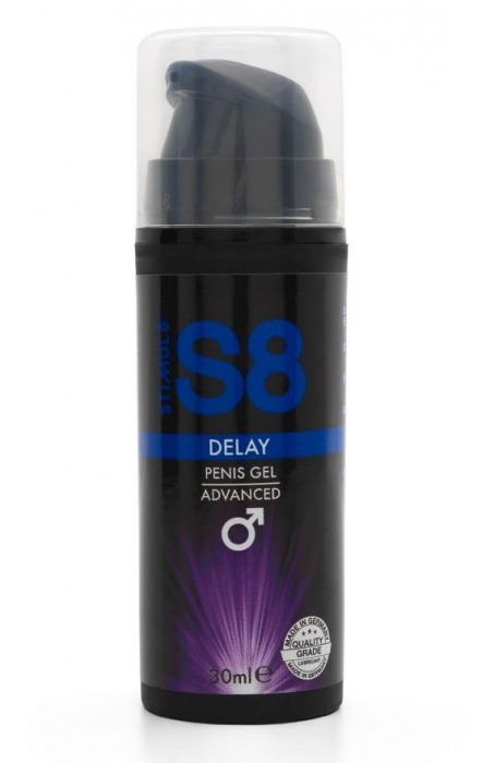 Пролонгирующий гель для мужчин S8 Delay Gel - 30 мл. - Stimul8 - купить с доставкой в Калининграде