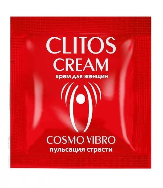 Пробник возбуждающего крема для женщин Clitos Cream - 1,5 гр. - Биоритм - купить с доставкой в Калининграде