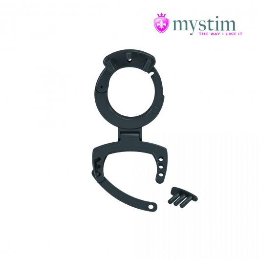 Пояс верности с электростимуляцией Pubic Enemy No 3 - MyStim - купить с доставкой в Калининграде