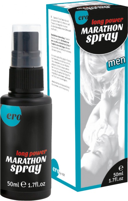 Пролонгирующий спрей для мужчин Long Power Marathon Spray - 50 мл. - Ero - купить с доставкой в Калининграде