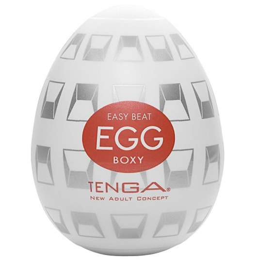 Мастурбатор-яйцо EGG Boxy - Tenga - в Калининграде купить с доставкой