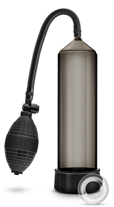 Черная вакуумная помпа VX101 Male Enhancement Pump - Blush Novelties - в Калининграде купить с доставкой