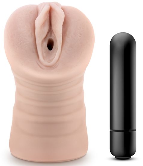 Телесный мастурбатор-вагина Rain - Blush Novelties - в Калининграде купить с доставкой