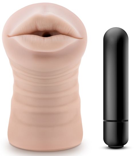 Телесный мастурбатор-ротик Skye - Blush Novelties - в Калининграде купить с доставкой