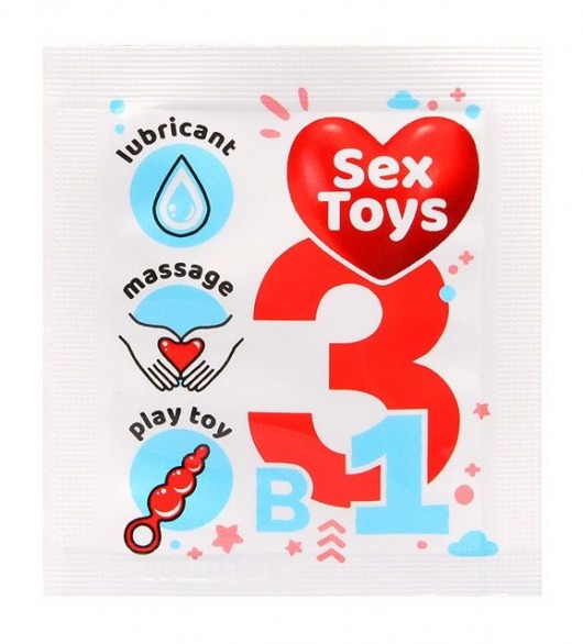Гель-лубрикант на водной основе Sex Toys - 4 гр. - Биоритм - купить с доставкой в Калининграде