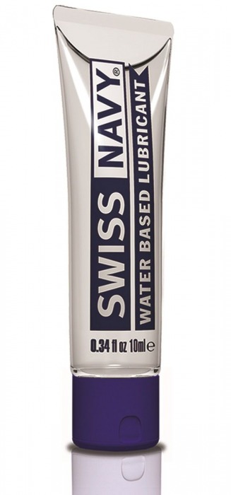 Лубрикант Swiss Navy Water Based Lube на водной основе - 10 мл. - Swiss navy - купить с доставкой в Калининграде
