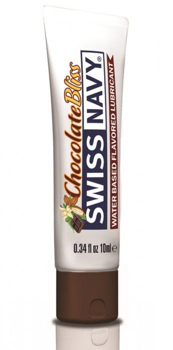 Лубрикант с ароматом шоколада Swiss Navy Chocolate Bliss Lube - 10 мл. - Swiss navy - купить с доставкой в Калининграде