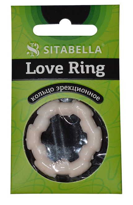 Фигурное эрекционное кольцо из киберкожи - Sitabella - в Калининграде купить с доставкой