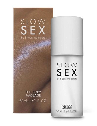 Массажный гель Slow Sex Full Body Massage - 50 мл. - Bijoux Indiscrets - купить с доставкой в Калининграде
