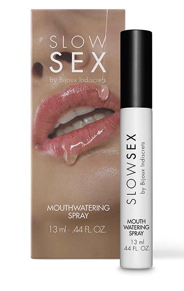 Спрей для усиления слюноотделения Slow Sex Mouthwatering Spray - 13 мл. - Bijoux Indiscrets - купить с доставкой в Калининграде