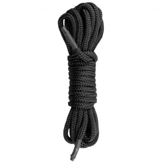 Черная веревка для бондажа Easytoys Bondage Rope - 5 м. - Easy toys - купить с доставкой в Калининграде