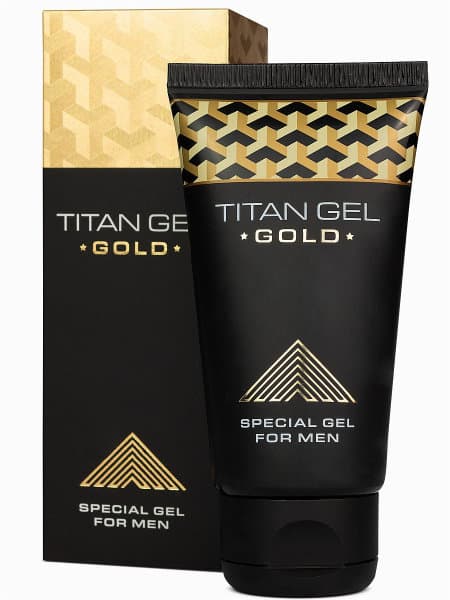 Гель для увеличения члена Titan Gel Gold Tantra - 50 мл. - Titan - купить с доставкой в Калининграде