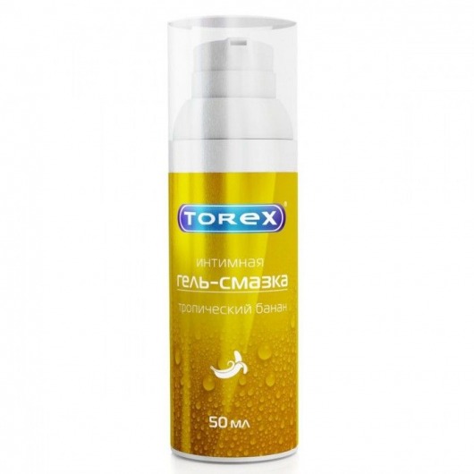 Гель-смазка на водной основе Torex  Тропический банан  - 50 мл. - Torex - купить с доставкой в Калининграде