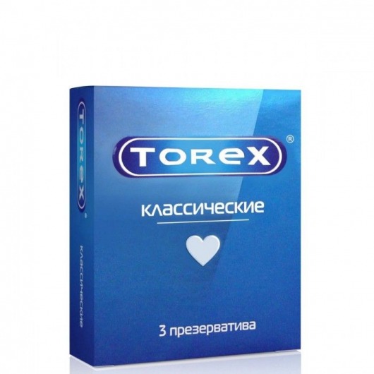 Гладкие презервативы Torex  Классические  - 3 шт. - Torex - купить с доставкой в Калининграде
