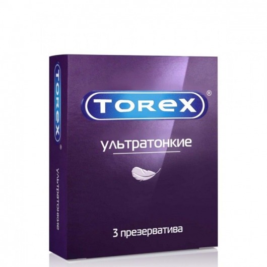 Презервативы Torex  Ультратонкие  - 3 шт. - Torex - купить с доставкой в Калининграде