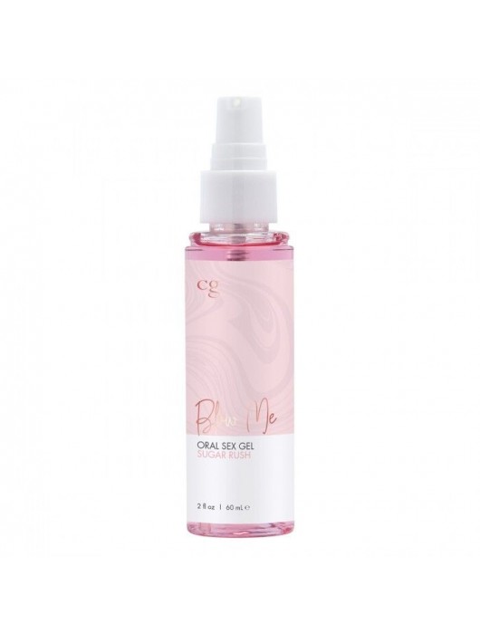 Гель для орального секса Sugar Rush с ароматом сладкой ваты - 60 мл. - CG - купить с доставкой в Калининграде