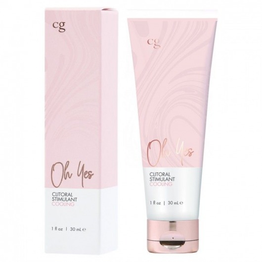 Стимулирующий крем для клитора с эффектом охлаждения Oh Yes - 30 мл. - CG - купить с доставкой в Калининграде