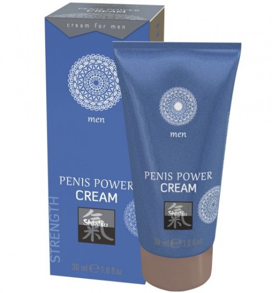 Возбуждающий крем для мужчин Penis Power Cream - 30 мл. - Shiatsu - купить с доставкой в Калининграде