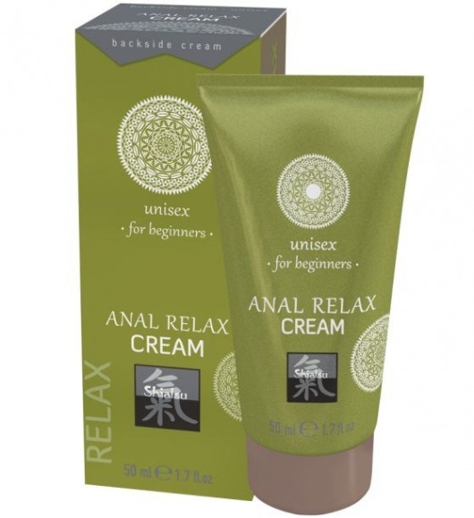 Анальный крем Anal Relax Cream - 50 мл. - Shiatsu - купить с доставкой в Калининграде