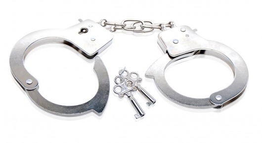 Металлические наручники Beginner s Metal Cuffs - Pipedream - купить с доставкой в Калининграде