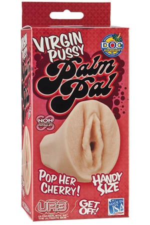 Мастурбатор-вагина Virgin Pussy ULTRASKYN Palm Pal - Doc Johnson - в Калининграде купить с доставкой