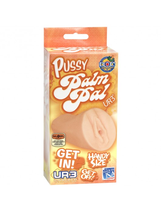 Мастурбатор-вагина Palm Pal Natural ULTRASKYN Masturbator Pussy - Doc Johnson - в Калининграде купить с доставкой