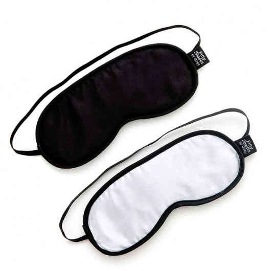 Набор из двух масок на глаза Soft Blindfold Twin Pack - Fifty Shades of Grey - купить с доставкой в Калининграде