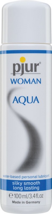 Лубрикант на водной основе pjur WOMAN Aqua - 100 мл. - Pjur - купить с доставкой в Калининграде