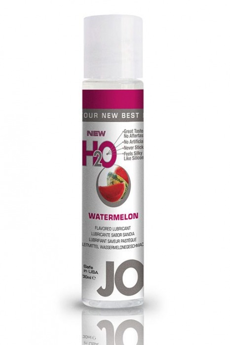Лубрикант с ароматом арбуза JO Flavored Watermelon - 30 мл. - System JO - купить с доставкой в Калининграде