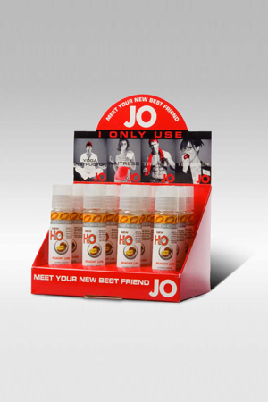 Лубрикант с ароматом персика JO Flavored Peachy Lips - 30 мл. - System JO - купить с доставкой в Калининграде