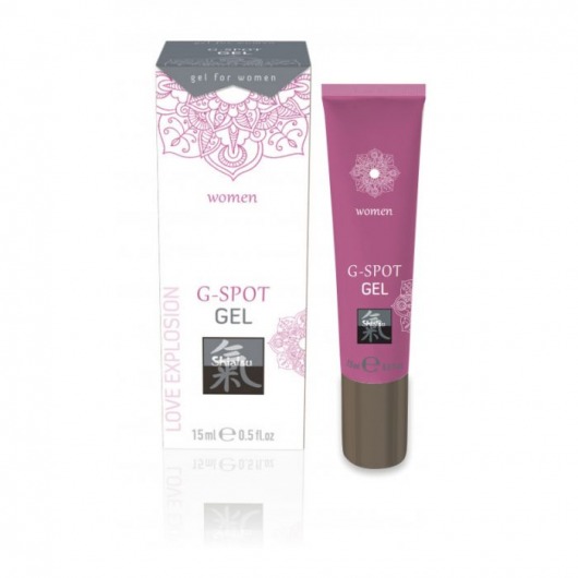 Возбуждающий интимный гель G-SPOT GEL - 15 мл. - Shiatsu - купить с доставкой в Калининграде