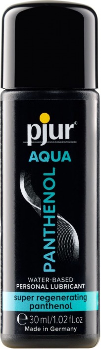 Лубрикант на водной основе с пантенолом pjur AQUA Panthenol - 30 мл. - Pjur - купить с доставкой в Калининграде