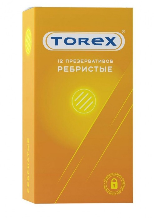 Текстурированные презервативы Torex  Ребристые  - 12 шт. - Torex - купить с доставкой в Калининграде