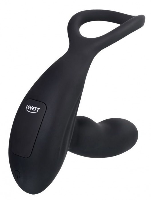 Черный стимулятор простаты Maud с вибрацией - Levett - в Калининграде купить с доставкой