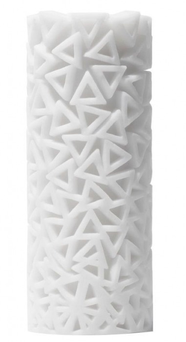 Белый 3D мастурбатор PILE - Tenga - в Калининграде купить с доставкой