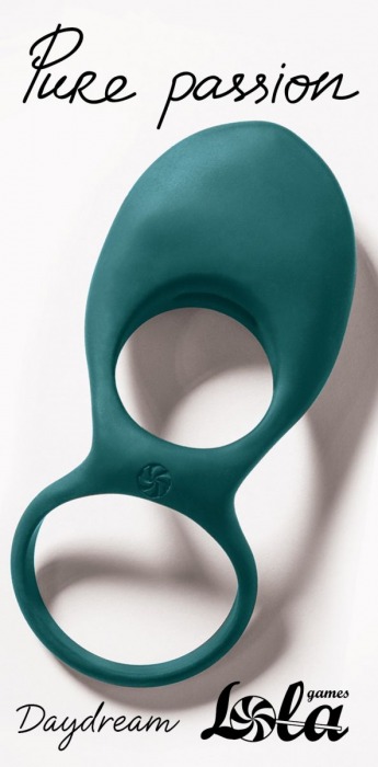 Зеленое эрекционное виброкольцо Daydream - Lola Games - в Калининграде купить с доставкой
