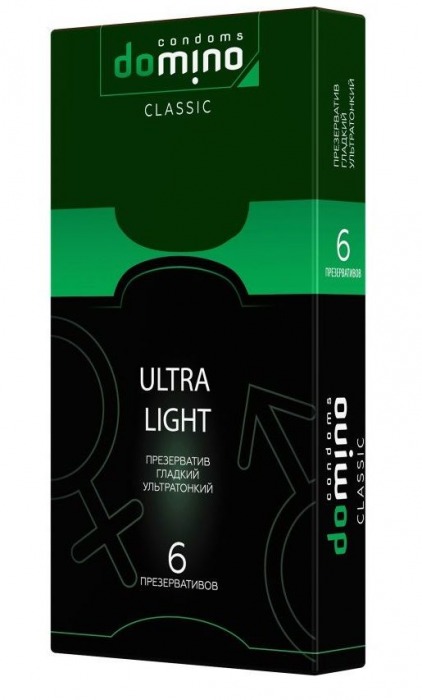 Супертонкие презервативы DOMINO Ultra Light - 6 шт. - Domino - купить с доставкой в Калининграде