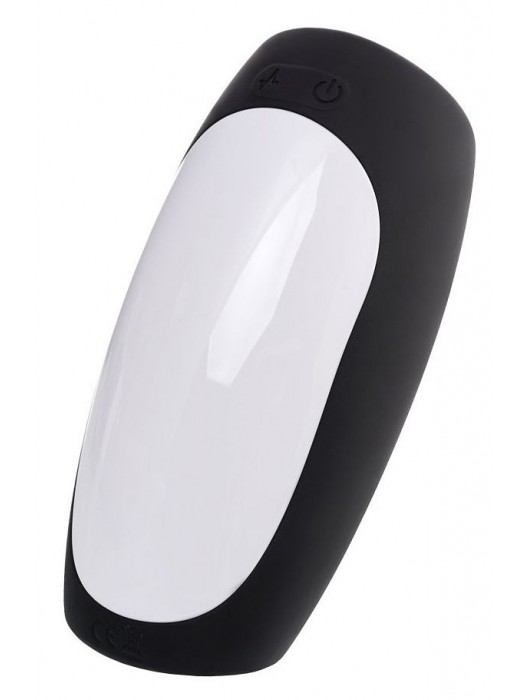 Черно-белый перезаряжаемый мастурбатор Erotist Hailstorm - Erotist Adult Toys - в Калининграде купить с доставкой