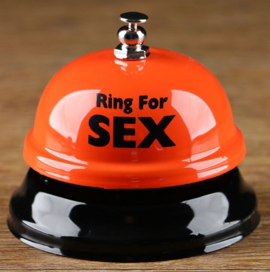 Настольный звонок RING FOR SEX - Сима-Ленд - купить с доставкой в Калининграде