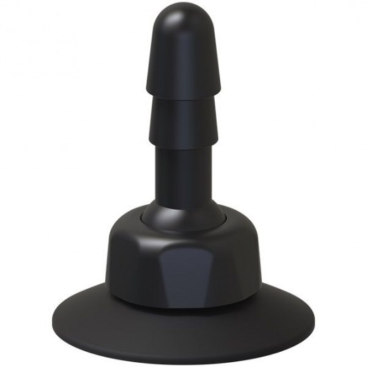 Плаг с присоской для фиксации насадок Deluxe 360° Swivel Suction Cup Plug - Doc Johnson - купить с доставкой в Калининграде