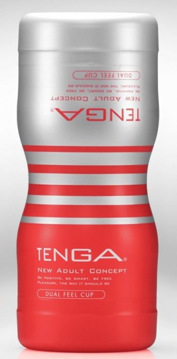 Мастурбатор TENGA Dual Sensation Cup - Tenga - в Калининграде купить с доставкой