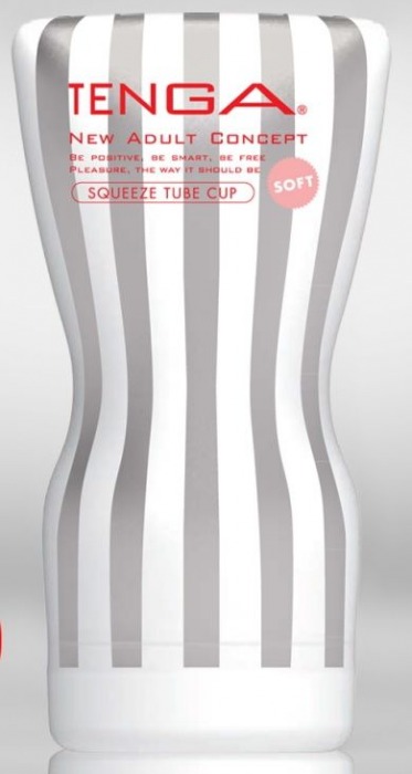 Мастурбатор TENGA Squeeze Tube Cup Soft - Tenga - в Калининграде купить с доставкой