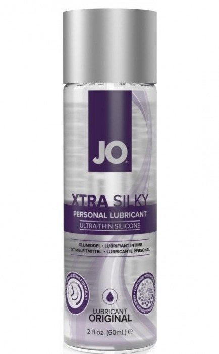Лубрикант на силиконовой основе JO Xtra Silky - 60 мл. - System JO - купить с доставкой в Калининграде