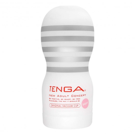 Мастурбатор TENGA Original Vacuum Cup Soft - Tenga - в Калининграде купить с доставкой