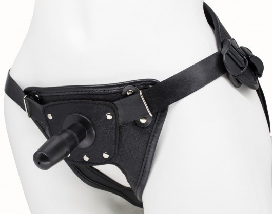 Черный пояс для насадок BEST CLASS STRAP - LOVETOY (А-Полимер) - купить с доставкой в Калининграде