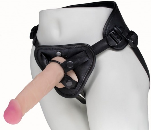 Пояс харнесс BEST UNI strap с 2 сменными насадками - 18,5 и 16 см. - LOVETOY (А-Полимер) - купить с доставкой в Калининграде
