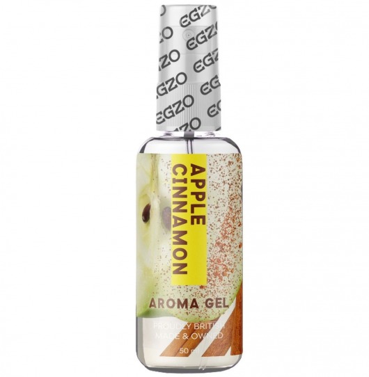 Интимный лубрикант EGZO AROMA с ароматом яблока и корицы - 50 мл. - EGZO - купить с доставкой в Калининграде