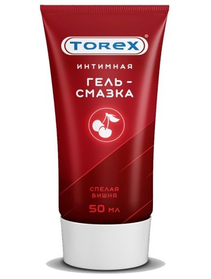 Смазка на водной основе TOREX  Спелая вишня  - 50 мл. - Torex - купить с доставкой в Калининграде